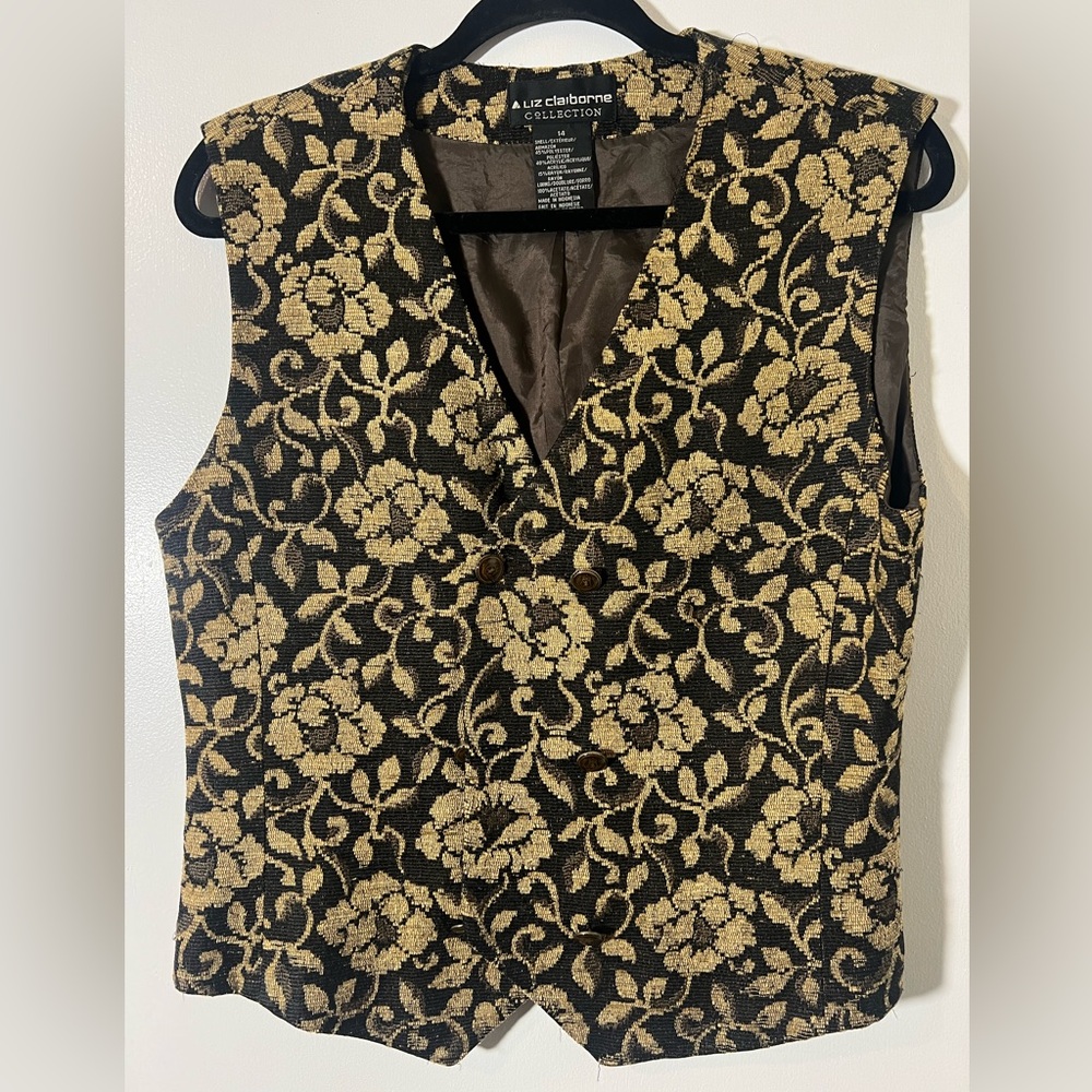 Vintage Printed Vest